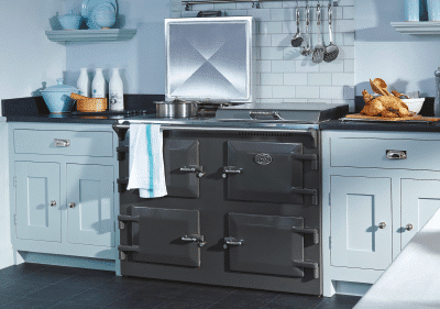 120_1 Graphite black Everhot 120 oven for large families