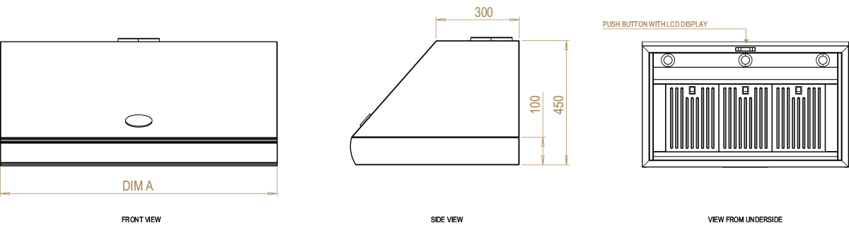 Everhot Hood Dimensions Everhot Hood Dimensions