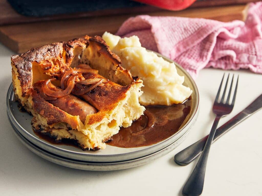 Everhot Recipes (1) Toad in the hole cooked in an Everhot