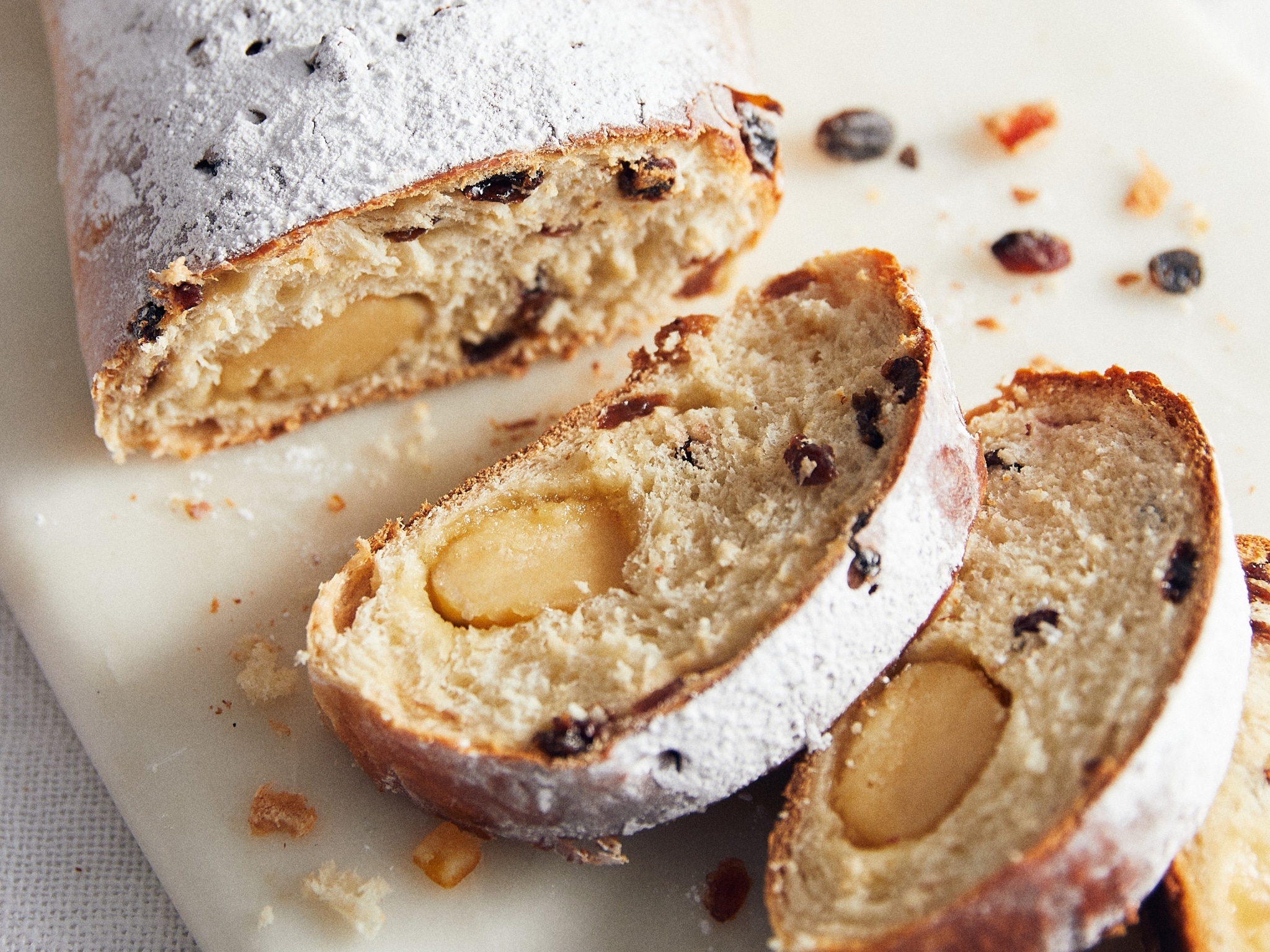 Christmas Stollen baked in an Everhot